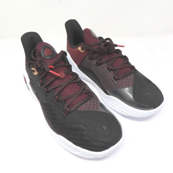 Under Armour Curry 11 DC Mens 10 NIB‎ Basketball Shoes Black Red Box 3026616-001
